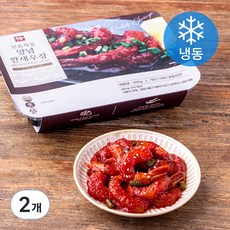 믿음게장 양념깐새우장 (냉동), 500g, 2개