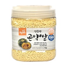 토종마을 단호박 곤약쌀, 1kg, 1개