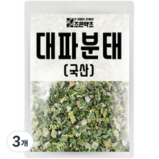 조은약초 대파 분태, 3개, 200g