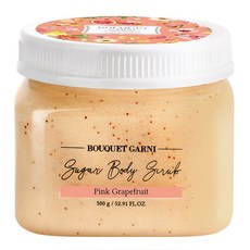 부케가르니 슈가 바디스크럽 핑크자몽 향, 500g, 1개