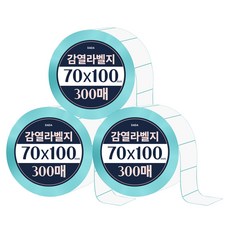 達達熱敏標籤紙 300p, 3個