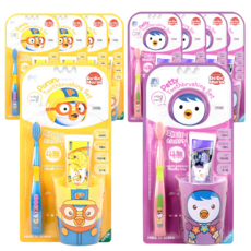Pororo and Chika Chika 幼兒刷牙套組 Pororo+Patty, 5套