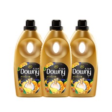 2020 다우니 퍼퓸 초고농축 섬유유연제 샤인 본품, 1.05L, 3개