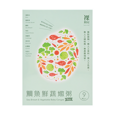 裸廚房 大寶寶粥 鯛魚鮮蔬, 營養師精準比例配置 160g大份量, 320g, 1盒