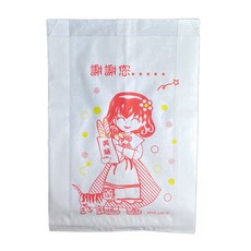 水晶系列防油紙袋 26.8 x 15.5 x 4.5cm, 100個, 2組