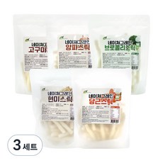 네이쳐그레인 유기농 스틱과자 5종세트, 단품, 3세트