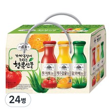 가야농장 행복음료 3종 선물세트, 2160ml, 2세트