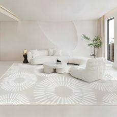 西格傢飾 奶油風法式地毯 140 x 200cm 煙花綻放 客廳臥室地毯