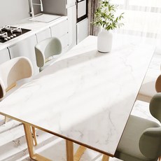 西格傢飾 侘寂風Q彈矽膠皮革桌墊，80x140cm 矽膠材質 桌布 茶几 書桌 餐桌墊 滑鼠墊, 120 x 60cm, 白色雲紋, 1個
