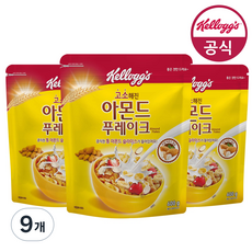 켈로그 아몬드 푸레이크, 600g, 9개