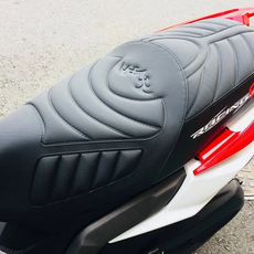 KYMCO 鯊魚紋座墊皮套 雷霆 RACING, PU皮革, 台灣原廠製作, 內裏加厚海綿, 適用光陽雷霆S/雷霆125, 鯊魚紋, 1個