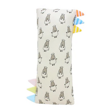 baa baa sheepz 抱抱羊 羊樂園安撫抱, 13.30x21cm, 95% 縲縈 (竹纖維), 5% 彈性纖維, 小(30 x 13cm), 黃色