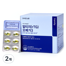 Gimseokjinlab rTG Omega-3 60.12g, 2個, 120顆
