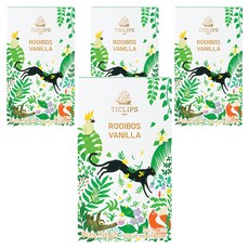 쌍계명차 티클립스 루이보스 바닐라, 1.5g, 20개입, 4개 1.5g, 80개
