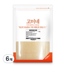 고미네 볶은현미가루, 500g, 6개