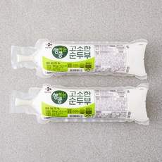 행복한콩 고소한 순두부, 350g, 2개입