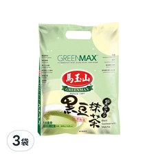 馬玉山 GREENMAX 黑豆抹茶, 30公克 x 14份, 30g, 14包, 3袋