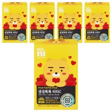 Myni Kakao Friends聯名維他命C口含錠, 108顆, 5盒