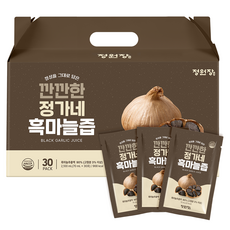 정원장 깐깐한 정가네 흑마늘즙, 30개, 70ml