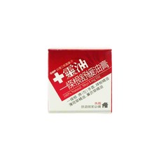 十靈本舖 十靈油一條根舒緩油膏 (佛(左)手香、辣椒精油、薄荷精油、薰衣草精油), 旅遊居家必備, 1盒, 30g