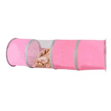 SPORTPET 고양이 2구 터널, 핑크, 1개