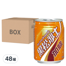 黑松沙士 加鹽沙士 經典款飲品 24罐/Set, 245ml, 48罐