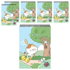 모닝글로리 3000 줄없는 종합장 A, 랜덤발송, 6개