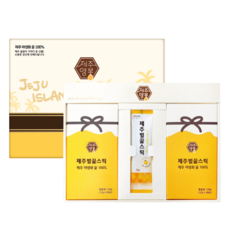 제주벌꿀스틱 달콤허니 8호 12g x 21p + 쇼핑백, 252g, 1세트