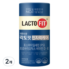 종근당건강 락토핏 인지력 케어 30p, 30회분, 60g, 2개