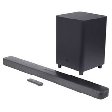 JBL Bar 500 5.1聲道家庭劇院喇叭, 590W無線重低音, 杜比音效, 家庭影院