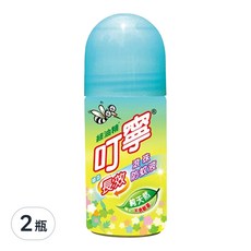 叮寧 長效滾珠防蚊液, 綠油精 滾珠液 天然精油, 50ml, 2瓶