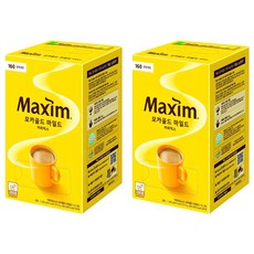 Maxim 麥心 摩卡經典三合一咖啡, 12g, 160條, 2盒