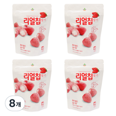 산마을 동결건조 리얼칩 딸기, 13g, 8개