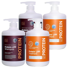 PARKJUN BEAUTY LAB LPP蛋白質洗髮精 1000ml+護髮素 1000ml, 2組