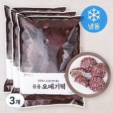 곰곰 오메기떡(냉동), 1.2kg, 3개