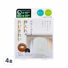 COGIT POWER BIO 可掛式長效除臭防霉貼片盒, BIO強效版, 環保無害, 附掛勾, 4盒