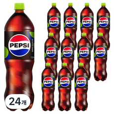 펩시 콜라 제로슈거 라임향, 1.25L, 24개