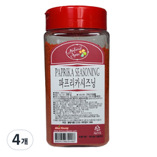 내츄럴스파이스 파프리카 시즈닝, 230g, 4개