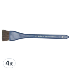 Marco Wave 馬可威 黑貂水彩排筆 AR3215 藍桿, 1.5", 4支