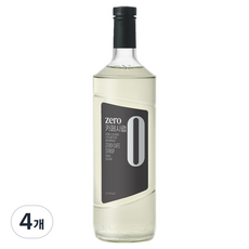 네이쳐티 zero 카페 시럽, 4개, 1L
