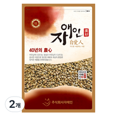 자애인 볶은 결명자 한차재료, 2개, 1kg, 1개입