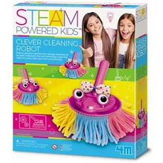 4M 小魔女掃帚 STEAM動力清潔機器人 科技工程玩具 親子互動, 不適用