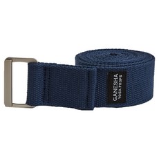 GANESHA YOGA PROPS 瑜伽道具 Ganesha 瑜伽帶, 海軍, 1個