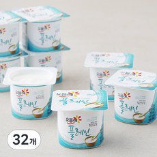 요플레 플레인 멀티, 85g, 8개입, 4개 85g, 32개