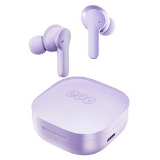 QCY 블루투스 이어폰, QCY-T13 APP, 퍼플 QCY-T13APP, 퍼플