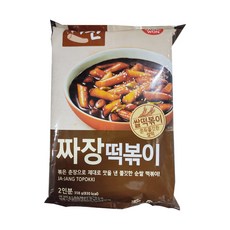 떡볶이의신 짜장 떡볶이, 358g, 1개