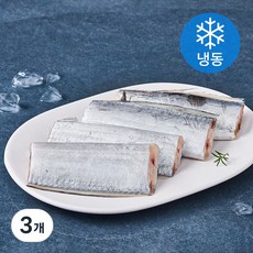 한수위 제주바당 제주 손질 은갈치 1마리 (냉동), 210g(대,4토막), 3개