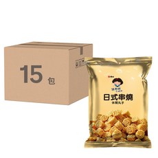 維力 張君雅 休閒丸子 日式串燒, 80g, 15包
