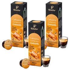 Tchibo 義式焦糖風味咖啡膠囊, 7.5g, 10顆, 3盒