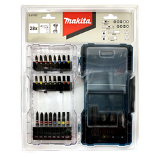 MAKITA 牧田 28件BIT接桿起子頭 + BIT套筒組, 1組